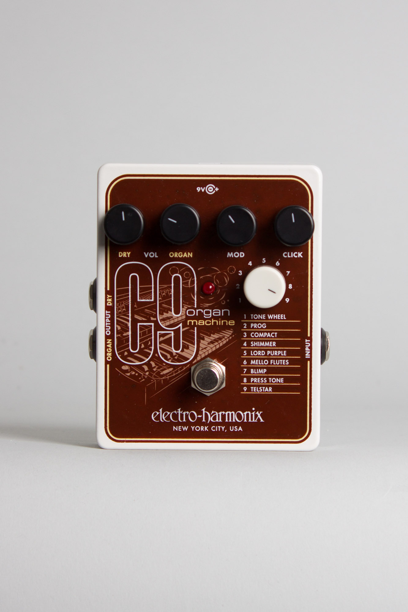 Electro-Harmonix C9 Organ Machine octave up Effect | RetroFret