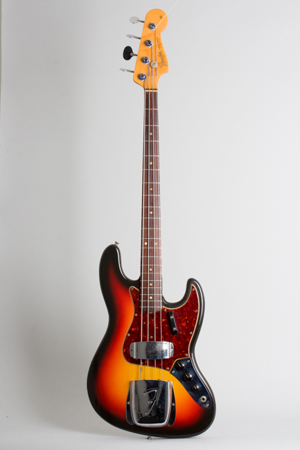 Fender  Jazz Bass Solid Body Electric Bass Guitar  (1966)