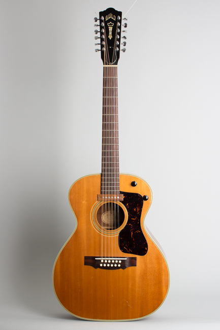 Guild  F-212E 12 String Flat Top Acoustic-Electric Guitar  (1968)