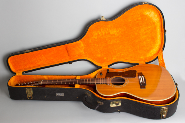 Guild  F-212E 12 String Flat Top Acoustic-Electric Guitar  (1968)