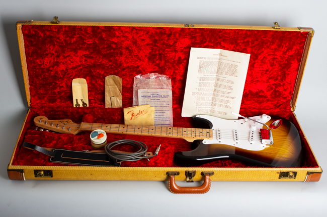 Fender  Stratocaster Solid Body Electric Guitar  (1955)