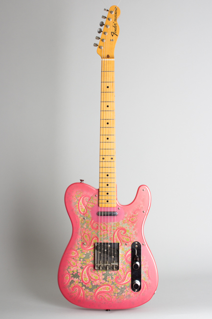 Fender  TL 69-75 Paisley Telecaster Solid Body Electric Guitar  (1986)