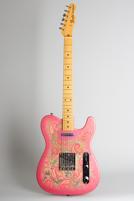 Fender  TL 69-75 Paisley Telecaster Solid Body Electric Guitar  (1986)