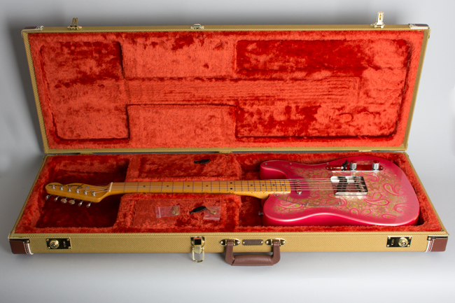 Fender  TL 69-75 Paisley Telecaster Solid Body Electric Guitar  (1986)