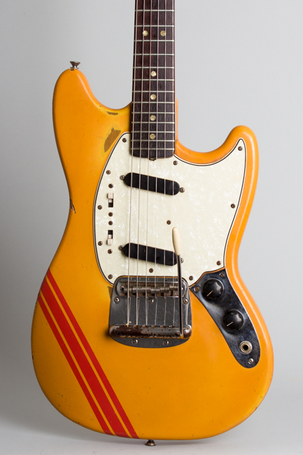 Fender  Competition Mustang Solid Body Electric Guitar  (1972)