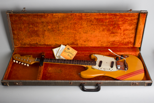 Fender  Competition Mustang Solid Body Electric Guitar  (1972)