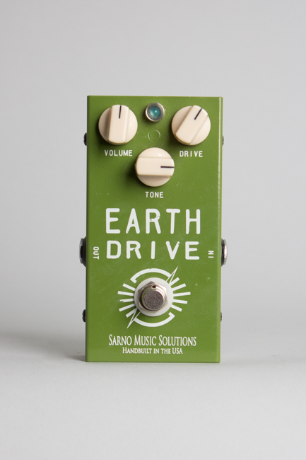 Sarno Music Solutions  Earth Drive Overdrive Pedal Effect