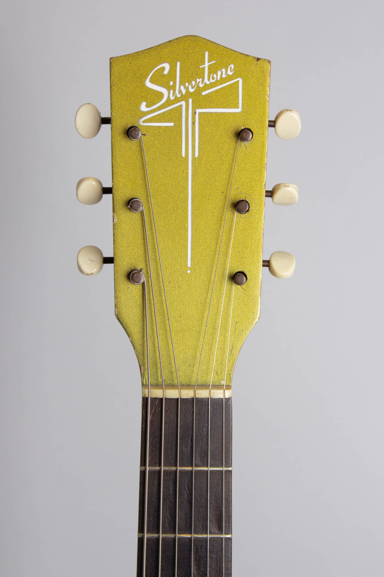 Silvertone Stratotone Newport Model H-42/2 Solid Body Electric