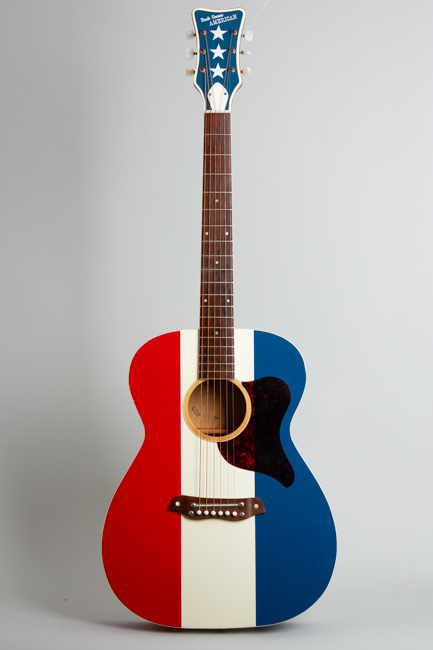 Buck Owens American H169 Flat Top Acoustic Guitar, made by Harmony  (1970)