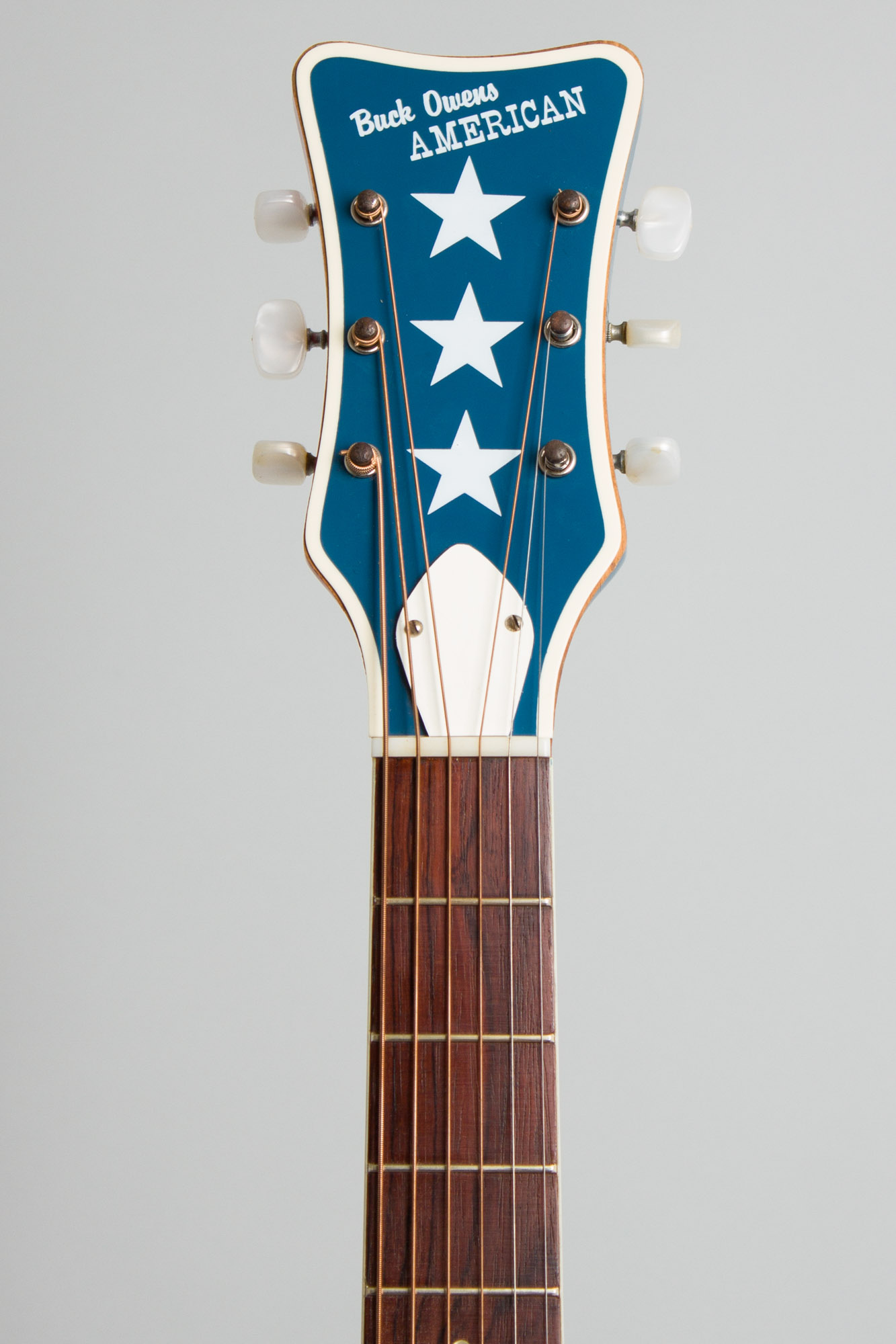 Buck Owens American H169 Flat Top Acoustic Guitar, made by Harmony ...