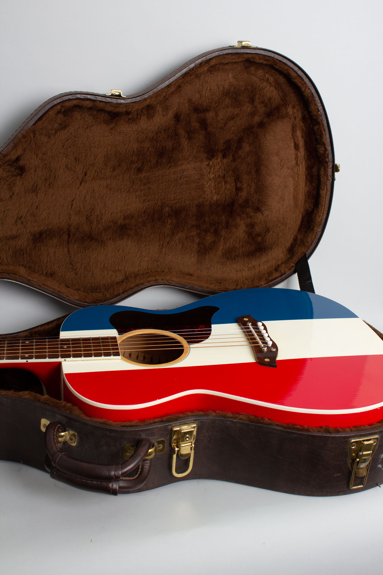 Buck Owens American H169 Flat Top Acoustic Guitar, made by Harmony