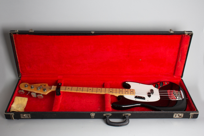 Fender Mustang Solid Body Electric Bass Guitar (1976)