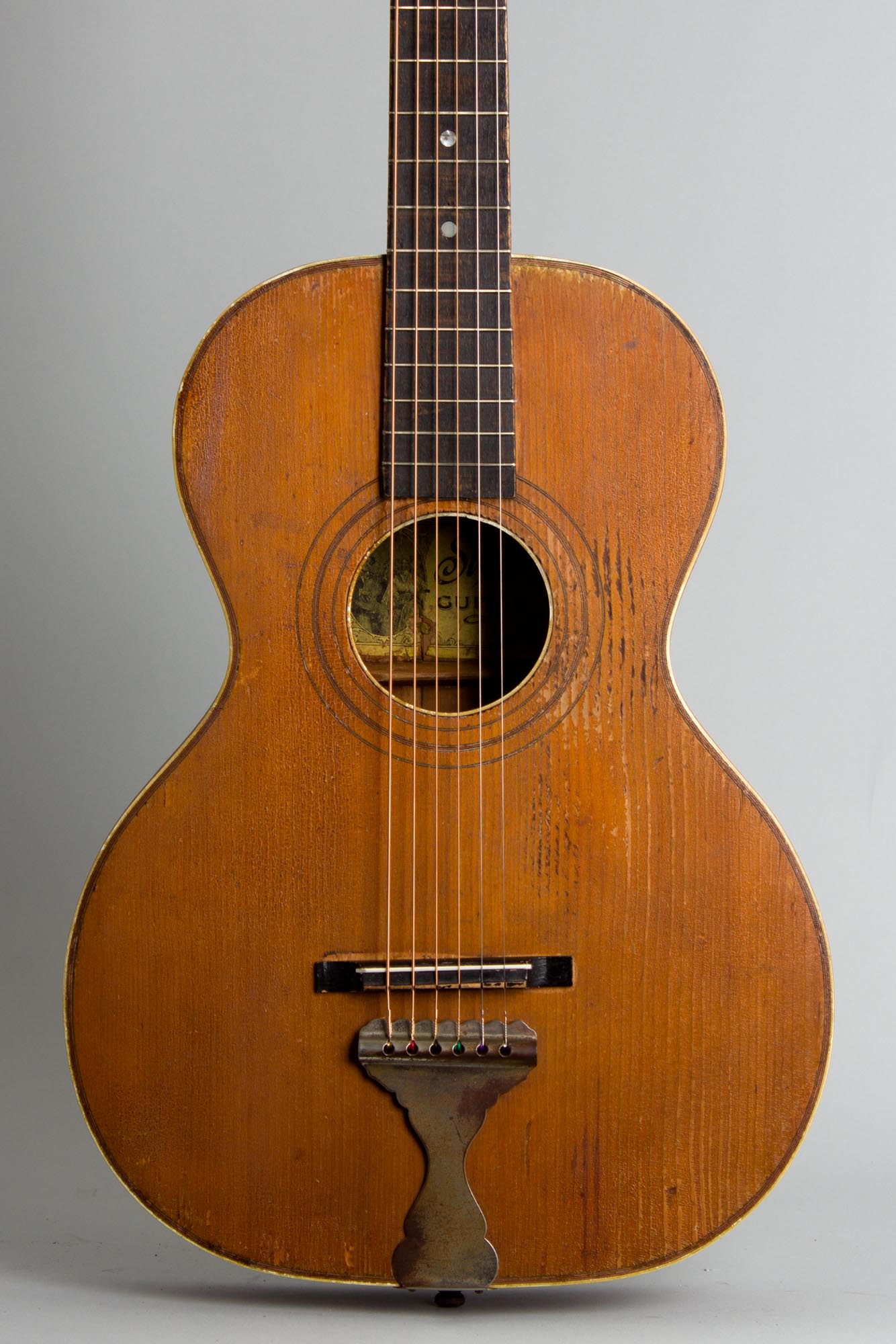 Stella Concert Size Flat Top Acoustic Guitar, made by Oscar