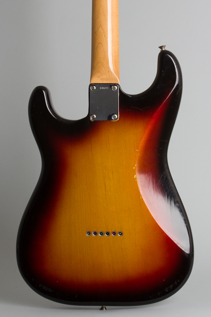 Fender  Stratocaster Non-Tremolo Solid Body Electric Guitar  (1962)