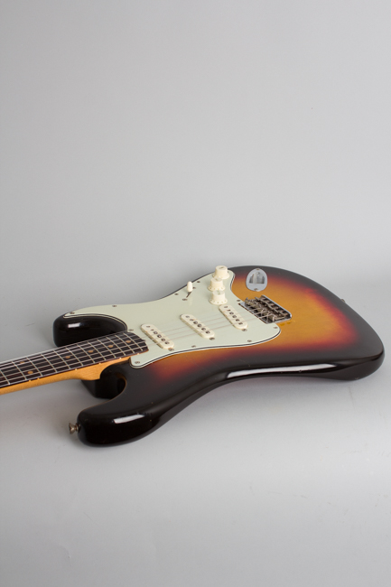 Fender  Stratocaster Non-Tremolo Solid Body Electric Guitar  (1962)