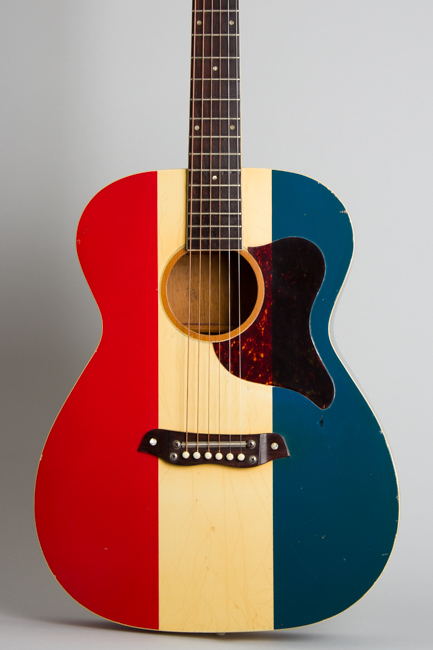  Buck Owens American Flat Top Acoustic Guitar, made by Harmony  (1970)