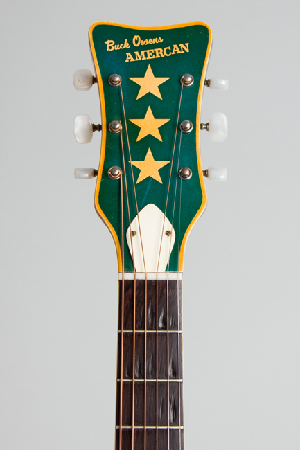  Buck Owens American Flat Top Acoustic Guitar, made by Harmony  (1970)