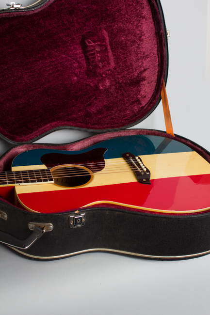  Buck Owens American Flat Top Acoustic Guitar, made by Harmony  (1970)