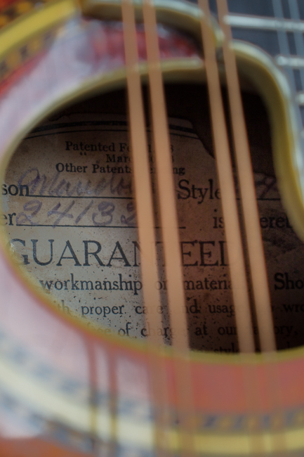 Gibson  F-4 Carved Top Mandolin  (1914)