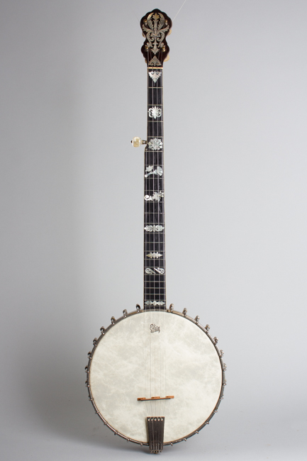 Fairbanks  Whyte Laydie # 7 Owned and Used by Otis Mitchell 5 String Banjo  (1909)