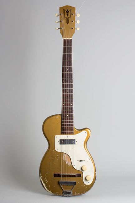 Harmony  H-44 Stratotone, previously owned by Marc Ribot Solid Body Electric Guitar ,  c. 1957