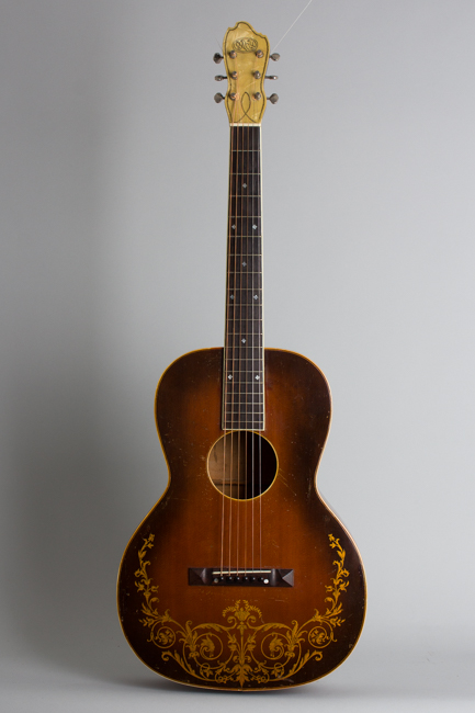  Oahu Jumbo  previously owned by Marc Ribot Flat Top Acoustic Guitar, made by Kay  (1935)