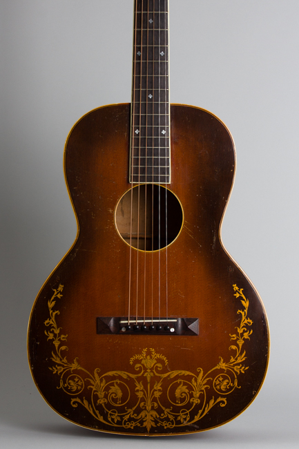  Oahu Jumbo  previously owned by Marc Ribot Flat Top Acoustic Guitar, made by Kay  (1935)