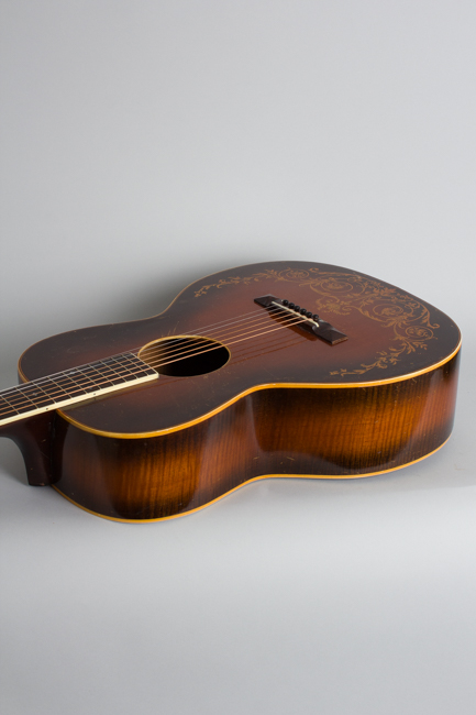  Oahu Jumbo  previously owned by Marc Ribot Flat Top Acoustic Guitar, made by Kay  (1935)