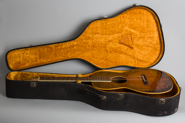  Oahu Jumbo  previously owned by Marc Ribot Flat Top Acoustic Guitar, made by Kay  (1935)