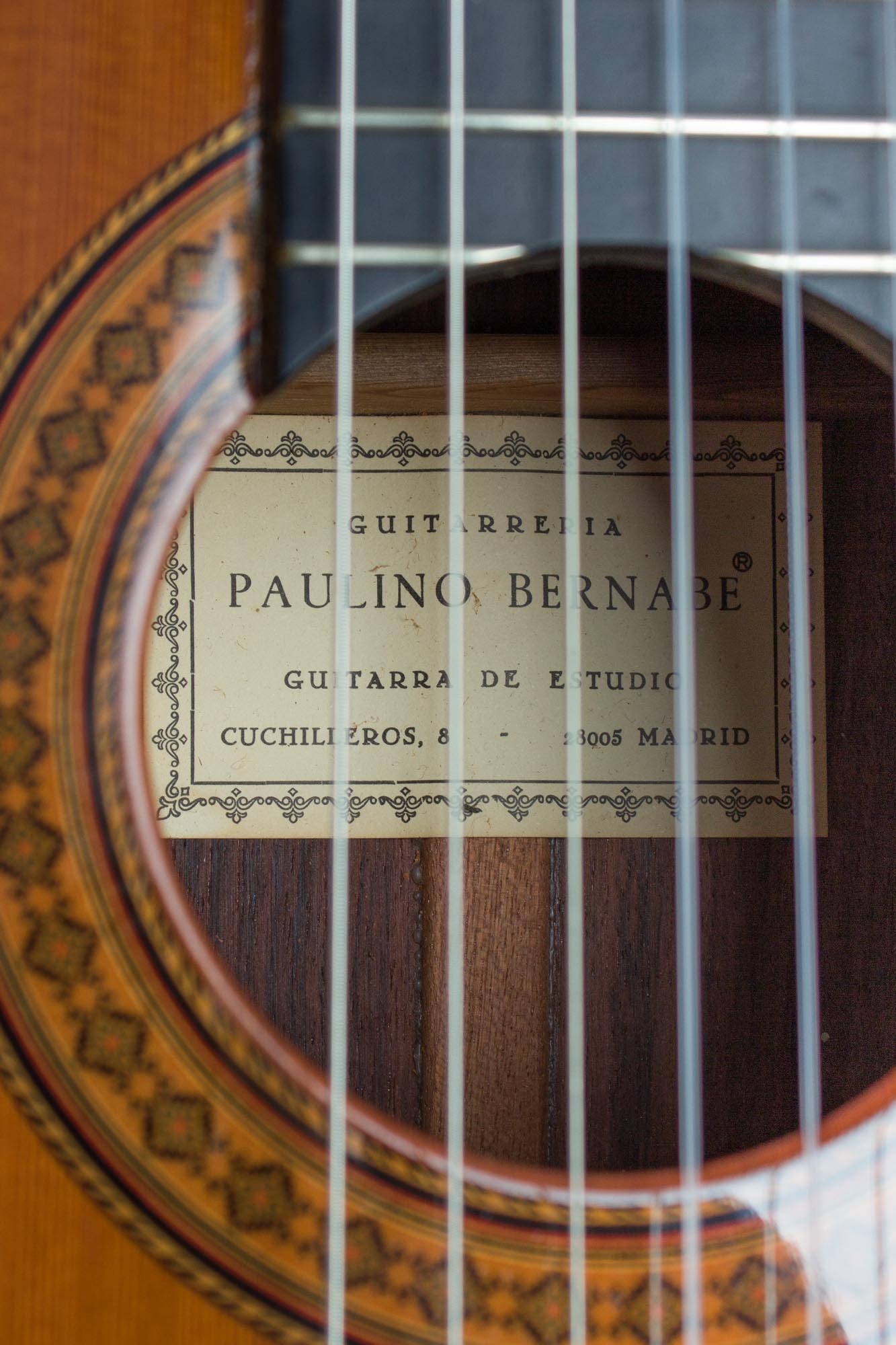 Paulino bernabe guitar hotsell