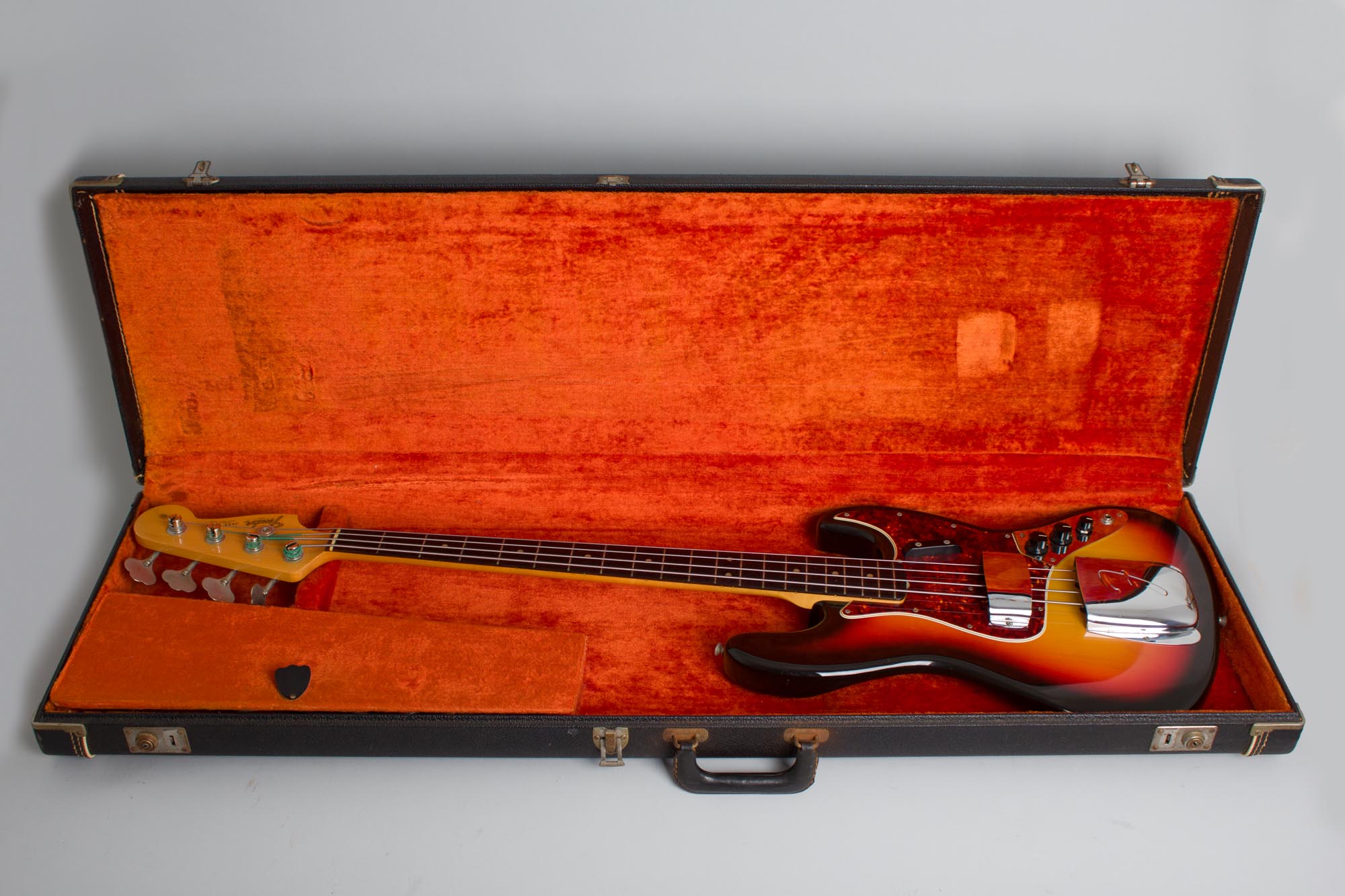 Fender Jazz Bass Solid Body Electric Bass Guitar (1965