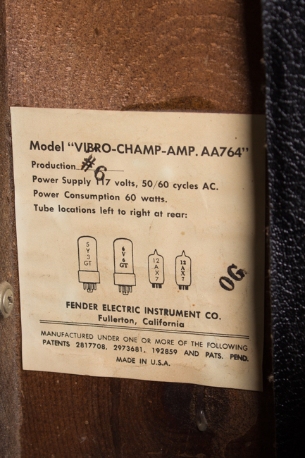 Fender  Vibro-Champ AA-764 Tube Amplifier (1965)