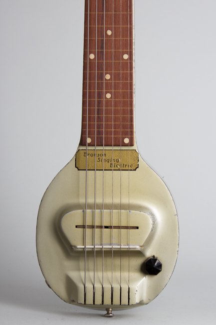  Bronson Singing Electric Lap Steel Electric with Matching Amplifier Guitar, made by National-Dobro Corp.  (1935)