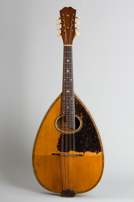  Wm. Stahl Flat back, bent top Mandola, made by Larson Brothers ,  c. 1920