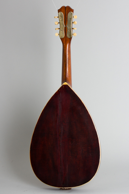  Wm. Stahl Flat back, bent top Mandola, made by Larson Brothers ,  c. 1920