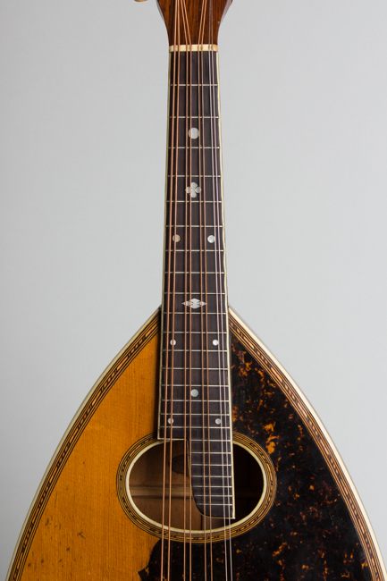  Wm. Stahl Flat back, bent top Mandola, made by Larson Brothers ,  c. 1920