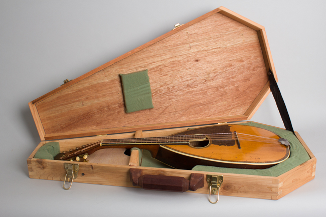  Wm. Stahl Flat back, bent top Mandola, made by Larson Brothers ,  c. 1920