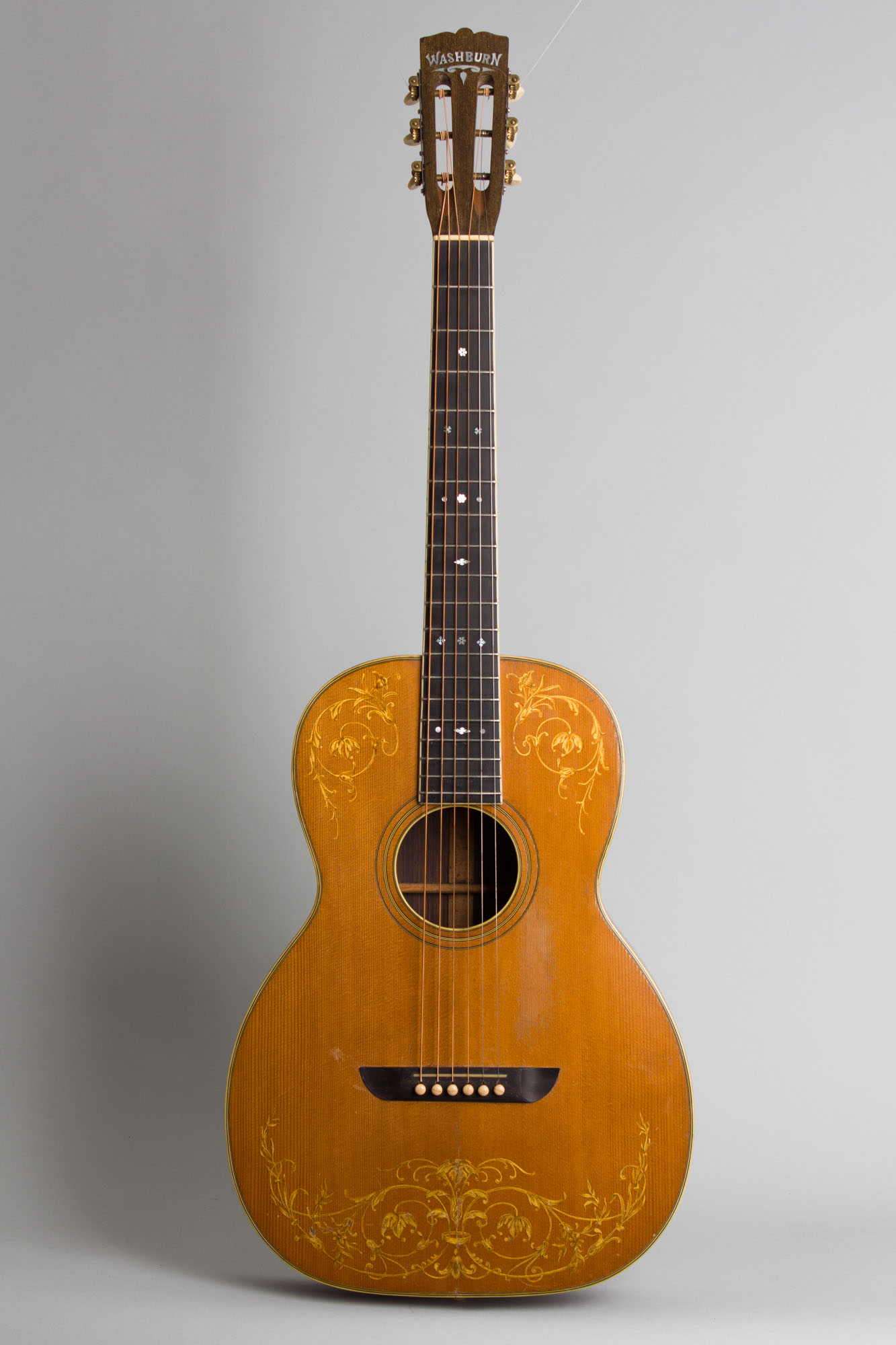 Washburn Model 5238 Deluxe Flat Top Acoustic Guitar 1930 RetroFret
