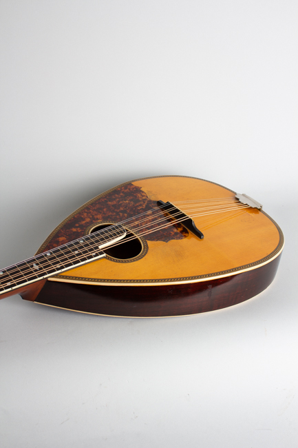  Wm. Stahl Flat back, bent top Mandola, made by Larson Brothers ,  c. 1925