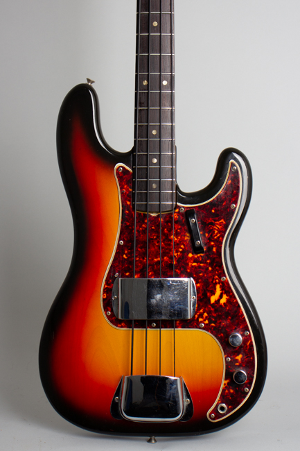 Fender  Precision Bass Solid Body Electric Bass Guitar  (1966)