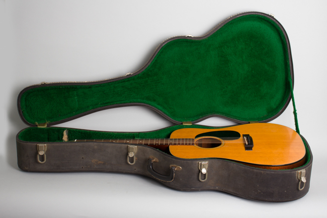 C. F. Martin  D-18 Flat Top Acoustic Guitar  (1967)