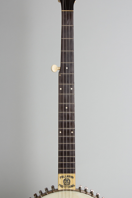 August Pollmann  Royal Professional 50-bracket 5 String Banjo ,  c. 1890