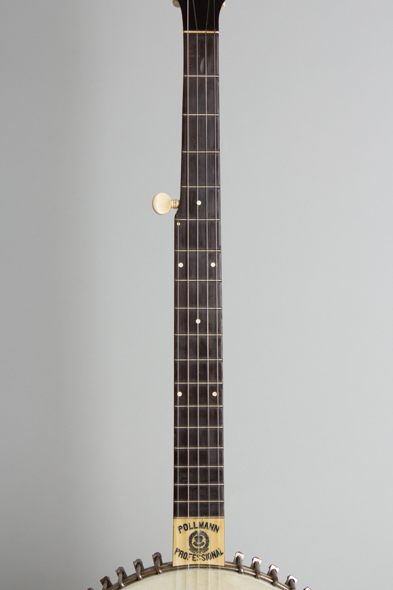 August Pollmann Royal Professional 50 bracket 5 String Banjo c. 1890 RetroFret