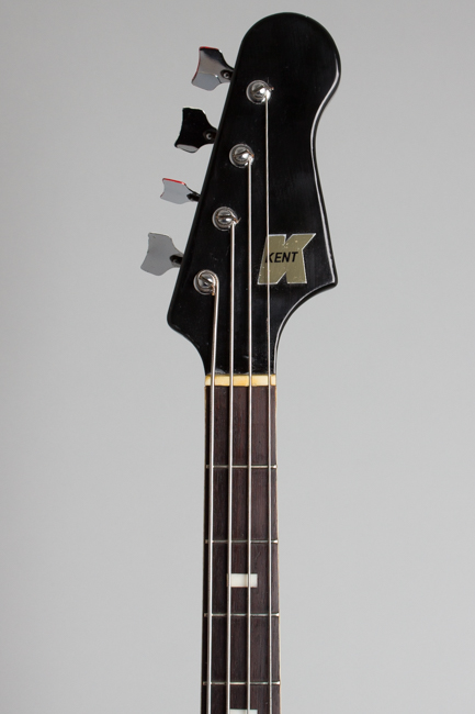  Kent Model 534 Basin Street Solid Body Electric Bass Guitar, made by Teisco  (1965)