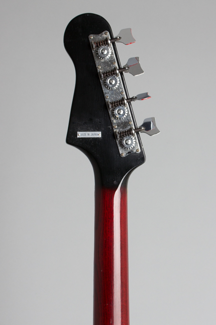  Kent Model 534 Basin Street Solid Body Electric Bass Guitar, made by Teisco  (1965)