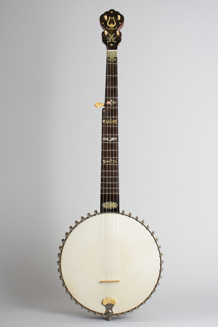 George C. Dobson  Victor Superior 40 bracket 5 String Banjo ,  c. 1888