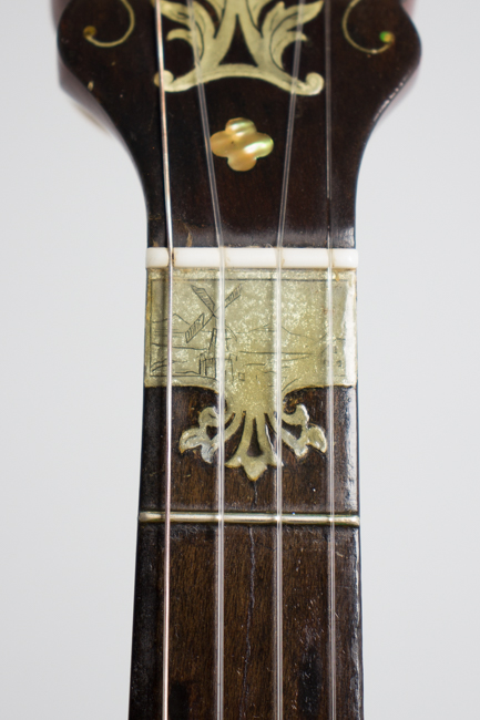 George C. Dobson  Victor Superior 40 bracket 5 String Banjo ,  c. 1888