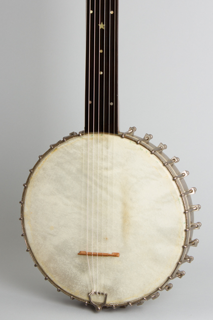  7 String Fretless Banjo (unlabelled)  ,  c. 1890