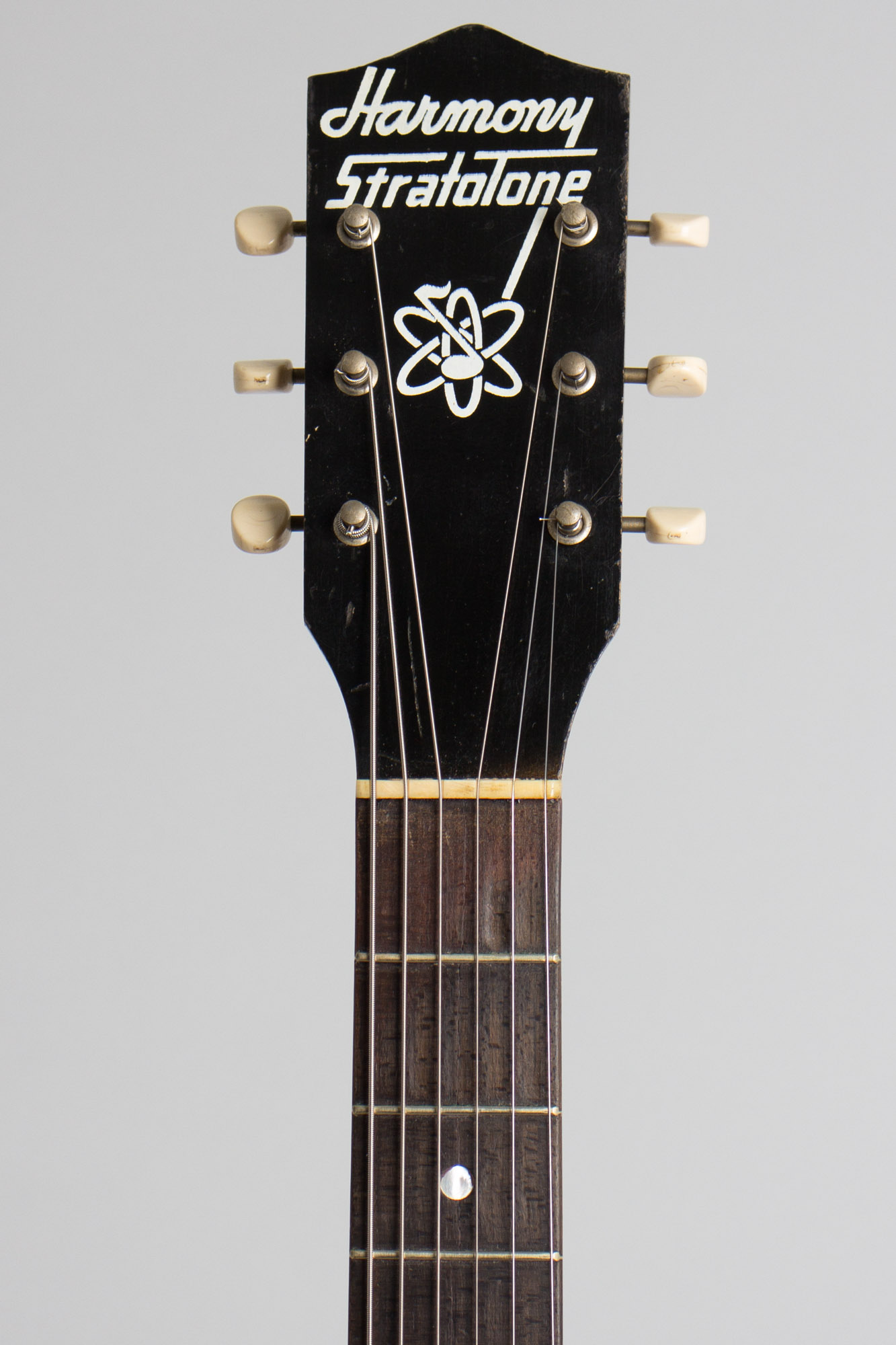 Harmony Stratotone Mars H-46 Thinline Hollow Body Electric Guitar