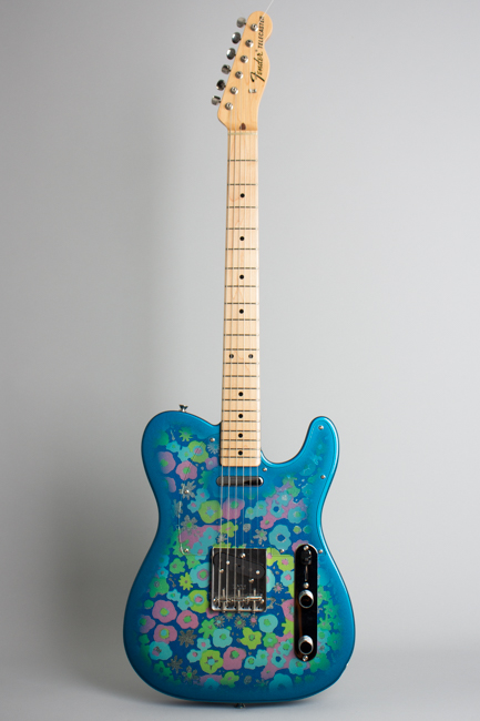 Fender  Blue Floral Telecaster Solid Body Electric Guitar  (2017)